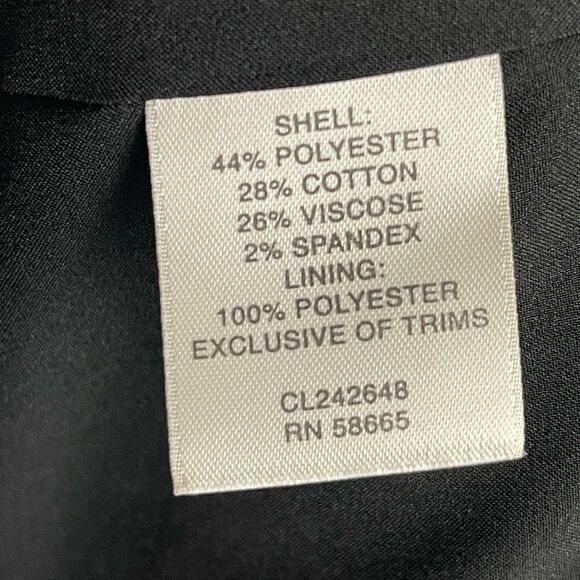 Classiques Entier For Nordstrom Women’s Gray Blazer W/ Black Lace waist Sz 6 - Picture 8 of 9